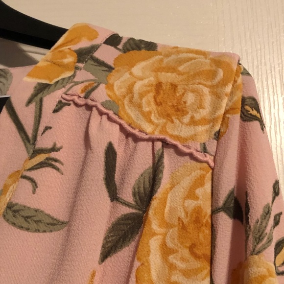 JustFab Floral Dress - Picture 4 of 8